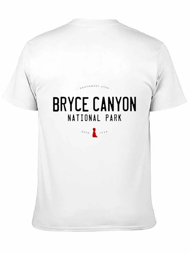 Bryce Canyon National Park Utah Graphic Vintage Re Lightweight Cotton T-Shirt – Daily Comfort Graphic Shirt