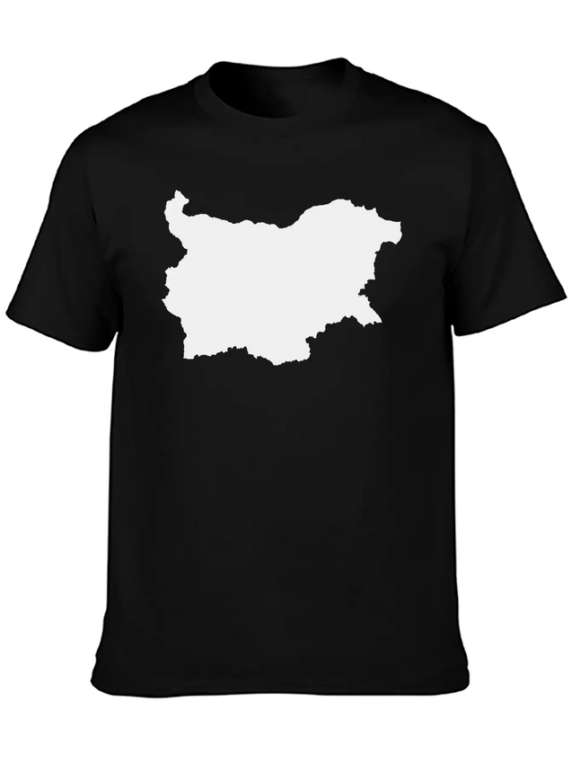 Bulgaria Lightweight Cotton T-Shirt – Daily Comfort Graphic Shirt