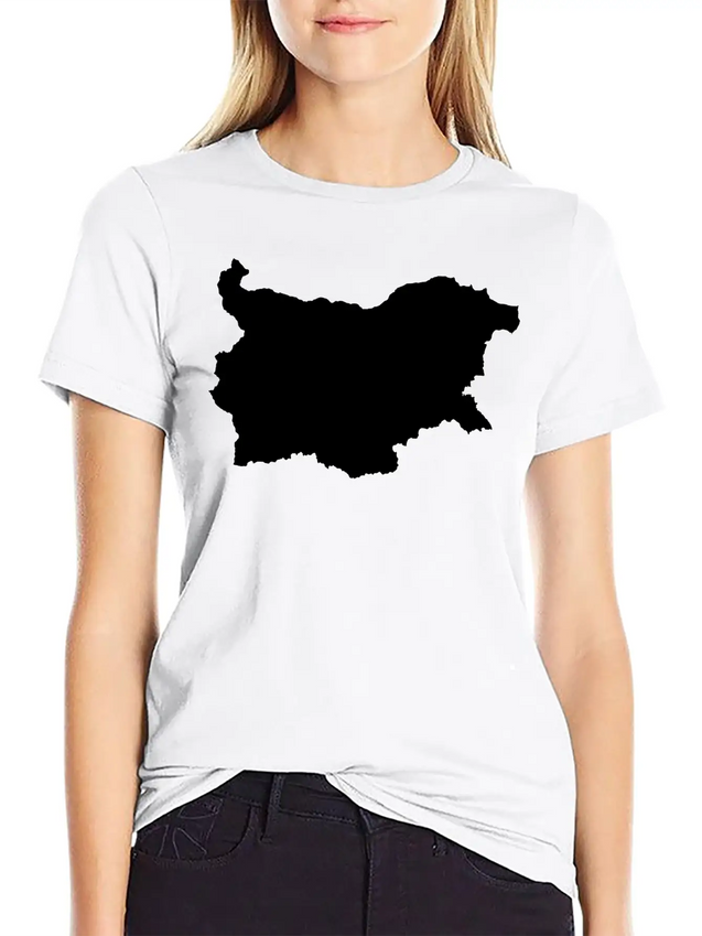 Bulgaria Lightweight Cotton T-Shirt – Daily Comfort Graphic Shirt