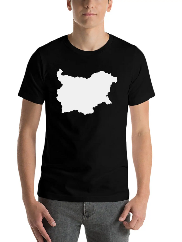 Bulgaria Lightweight Cotton T-Shirt – Daily Comfort Graphic Shirt