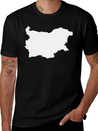 Bulgaria Lightweight Cotton T-Shirt – Daily Comfort Graphic Shirt