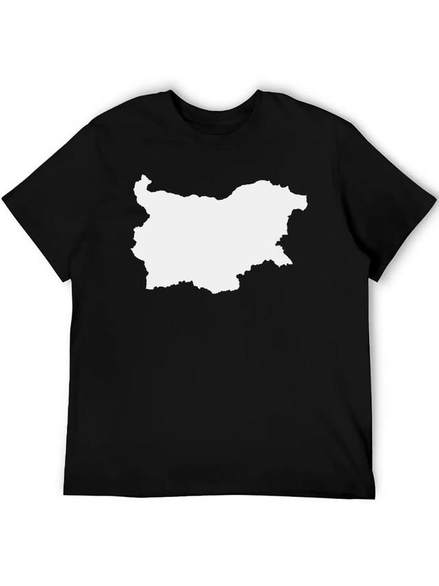Bulgaria Lightweight Cotton T-Shirt – Daily Comfort Graphic Shirt