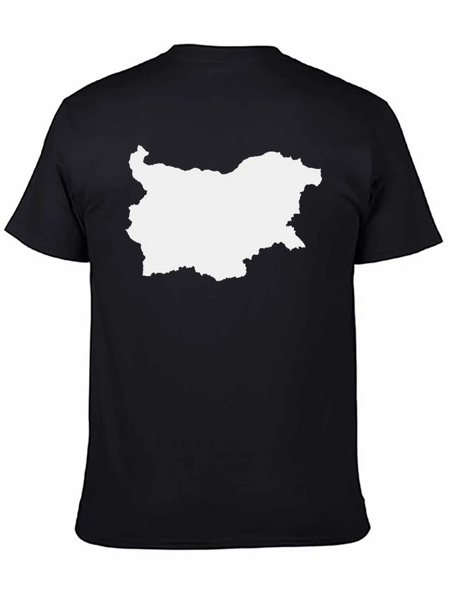 Bulgaria Lightweight Cotton T-Shirt – Daily Comfort Graphic Shirt