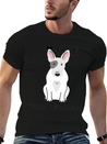 Bull Terrier T ShirtI Love Bull Terrier DOGS Lightweight Cotton T-Shirt – Daily Comfort Graphic Shirt