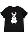Bull Terrier T ShirtI Love Bull Terrier DOGS Lightweight Cotton T-Shirt – Daily Comfort Graphic Shirt