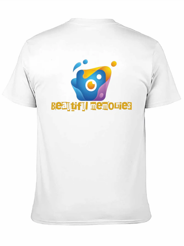 Camera Lightweight Cotton T-Shirt – Daily Comfort Graphic Shirt