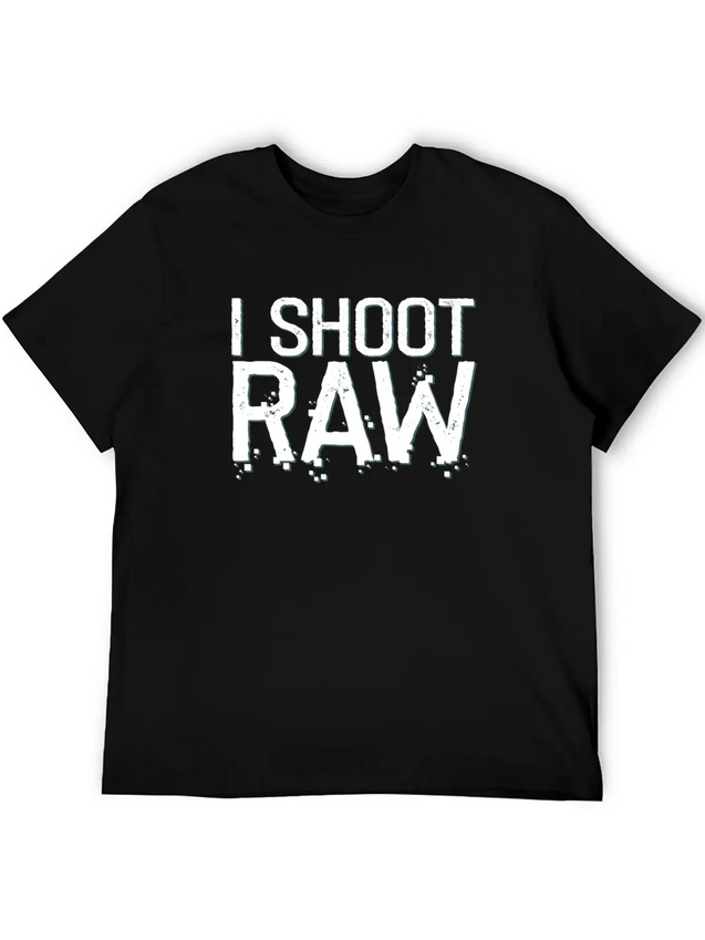 Camera Photographer Lightweight Cotton T-Shirt – Daily Comfort Graphic Shirt