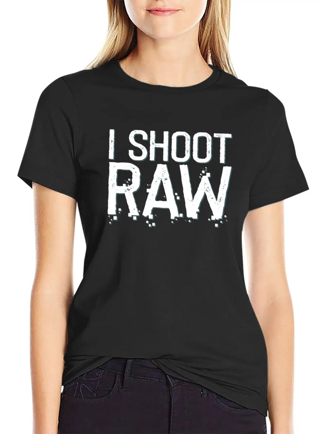 Camera Photographer Lightweight Cotton T-Shirt – Daily Comfort Graphic Shirt