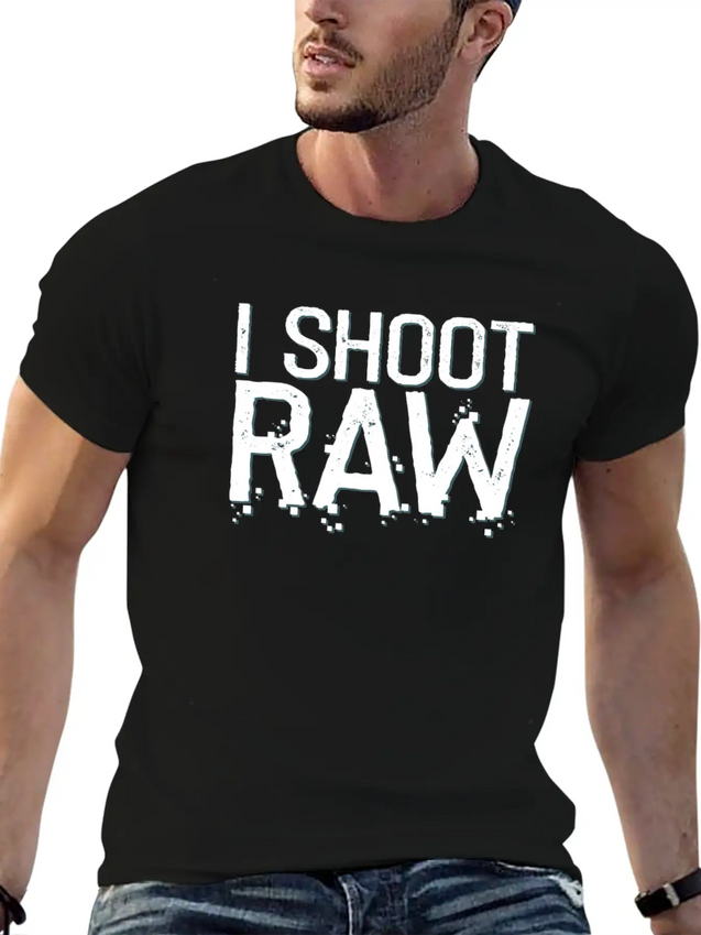 Camera Photographer Lightweight Cotton T-Shirt – Daily Comfort Graphic Shirt