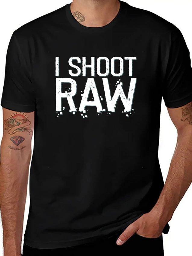Camera Photographer Lightweight Cotton T-Shirt – Daily Comfort Graphic Shirt