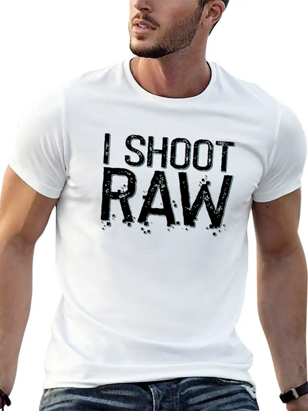 Camera Photographer Lightweight Cotton T-Shirt – Daily Comfort Graphic Shirt