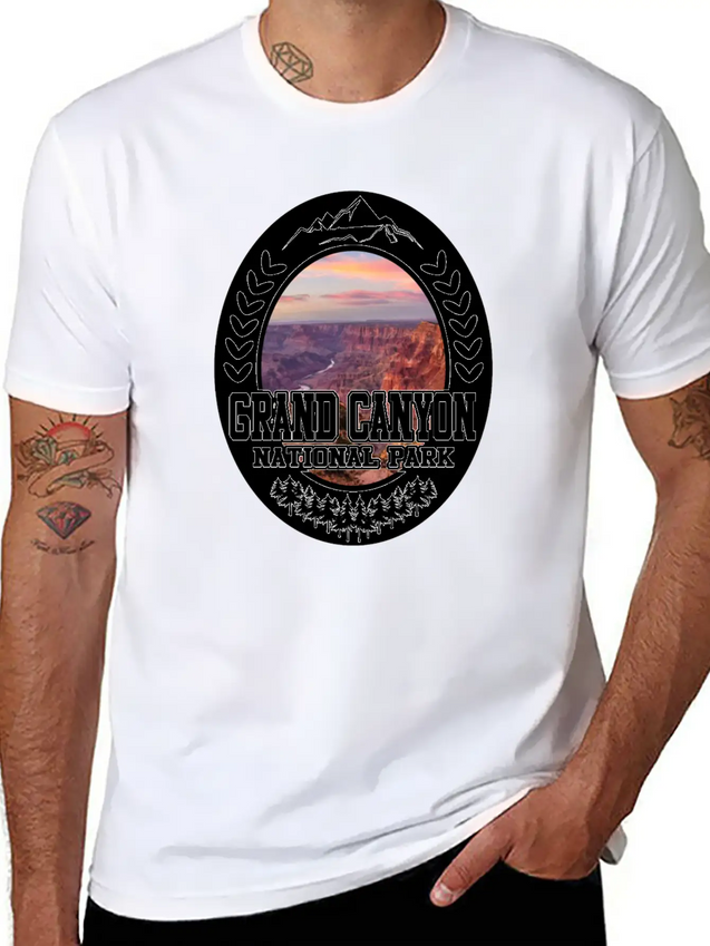CANYON 12891821.png Lightweight Cotton T-Shirt – Daily Comfort Graphic Shirt