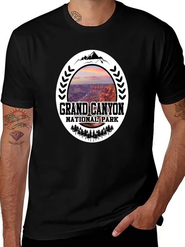 CANYON 12891821.png Lightweight Cotton T-Shirt – Daily Comfort Graphic Shirt