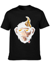 Cartoon Monkey Head Fun Animal Wildlife Streetwear Lightweight Cotton T-Shirt – Daily Comfort Graphic Shirt