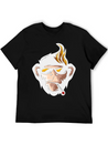 Cartoon Monkey Head Fun Animal Wildlife Streetwear Lightweight Cotton T-Shirt – Daily Comfort Graphic Shirt