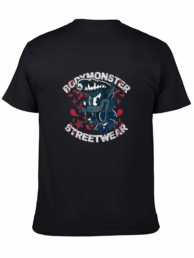 Cartoon Streetwear Tattoo Retro Fun Geschenk Idee Lightweight Cotton T-Shirt – Daily Comfort Graphic Shirt