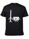 Cassette Pencil Cassette Floppy Disk Retro Gift Lightweight Cotton T-Shirt – Daily Comfort Graphic Shirt