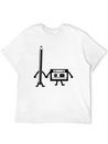 Cassette Pencil Cassette Floppy Disk Retro Gift Lightweight Cotton T-Shirt – Daily Comfort Graphic Shirt