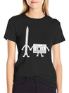 Cassette Pencil Cassette Floppy Disk Retro Gift Lightweight Cotton T-Shirt – Daily Comfort Graphic Shirt