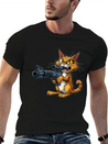 Cat Lightweight Cotton T-Shirt – Daily Comfort Graphic Shirt