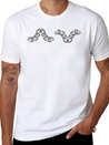 Chain Chains Icon Line Silver Lightweight Cotton T-Shirt – Daily Comfort Graphic Shirt