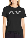 Chain Chains Icon Line Silver Lightweight Cotton T-Shirt – Daily Comfort Graphic Shirt