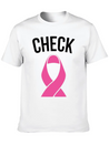 Check Yo Self Lightweight Cotton T-Shirt – Daily Comfort Graphic Shirt