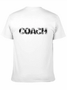 Cheer Cheerleading Vintage Coach Lightweight Cotton T-Shirt – Daily Comfort Graphic Shirt