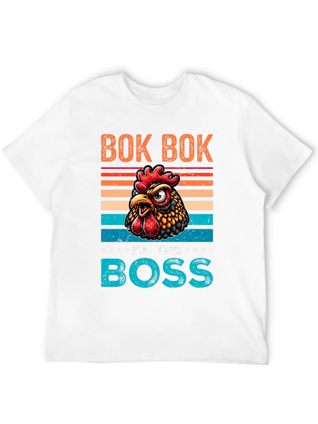 Chicken Accessories Chicken Stuff Poultry Farmer Lightweight Cotton T-Shirt – Daily Comfort Graphic Shirt