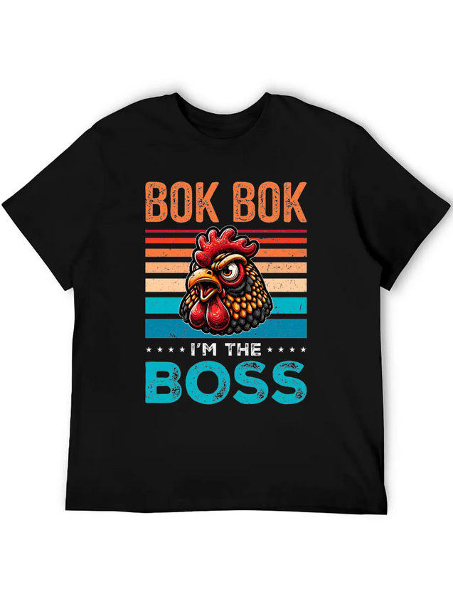 Chicken Accessories Chicken Stuff Poultry Farmer Lightweight Cotton T-Shirt – Daily Comfort Graphic Shirt