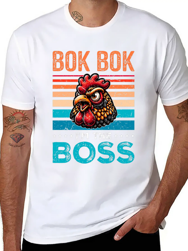 Chicken Accessories Chicken Stuff Poultry Farmer Lightweight Cotton T-Shirt – Daily Comfort Graphic Shirt