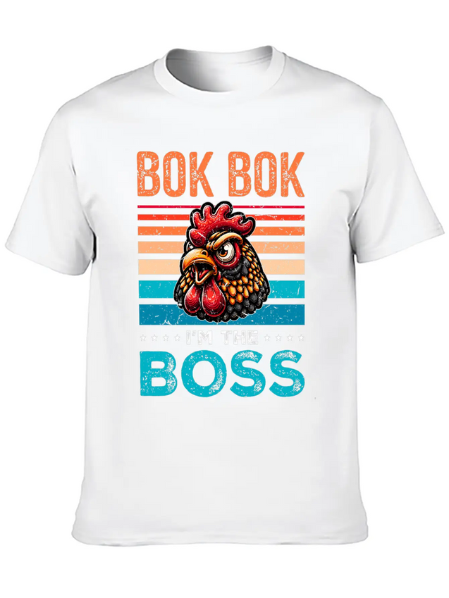 Chicken Accessories Chicken Stuff Poultry Farmer Lightweight Cotton T-Shirt – Daily Comfort Graphic Shirt