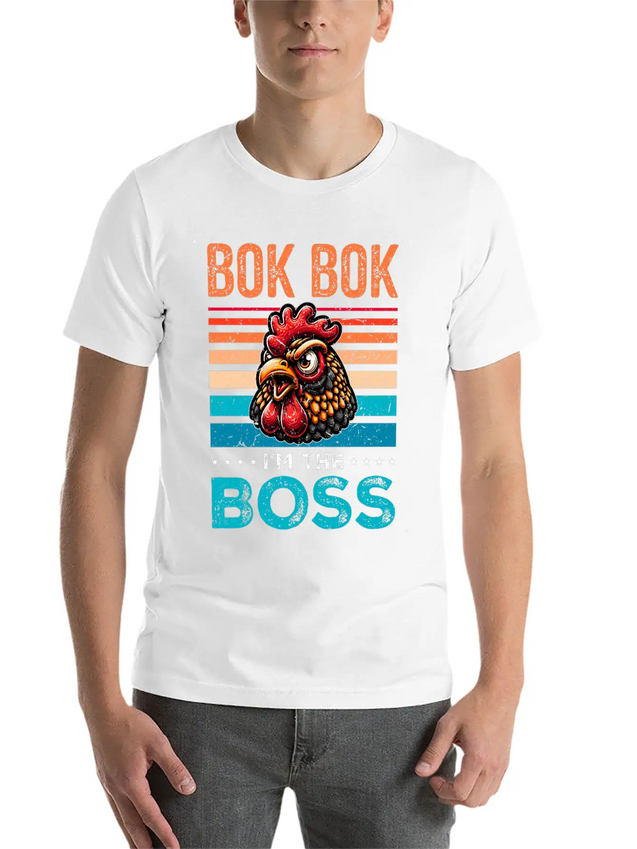 Chicken Accessories Chicken Stuff Poultry Farmer Lightweight Cotton T-Shirt – Daily Comfort Graphic Shirt