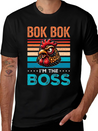 Chicken Accessories Chicken Stuff Poultry Farmer Lightweight Cotton T-Shirt – Daily Comfort Graphic Shirt