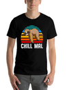 Chill Mal Faultier Lightweight Cotton T-Shirt – Daily Comfort Graphic Shirt
