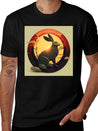 Chinese New Year The Year Of The Rabbit Lightweight Cotton T-Shirt – Daily Comfort Graphic Shirt