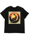 Chinese New Year The Year Of The Rabbit Lightweight Cotton T-Shirt – Daily Comfort Graphic Shirt