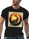 Chinese New Year The Year Of The Rabbit Lightweight Cotton T-Shirt – Daily Comfort Graphic Shirt