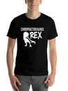 Chiropractic Spine Treatment SaurusRex Spinal Lightweight Cotton T-Shirt – Daily Comfort Graphic Shirt
