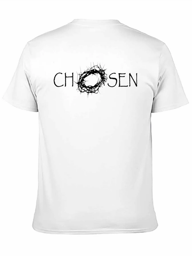 Chosen Lightweight Cotton T-Shirt – Daily Comfort Graphic Shirt