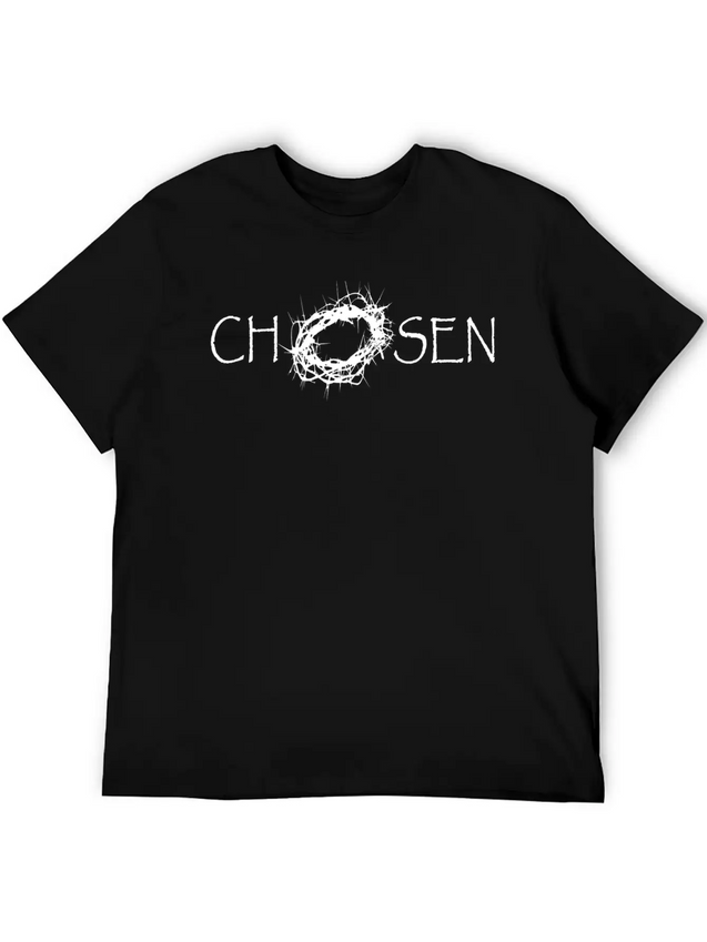 Chosen Lightweight Cotton T-Shirt – Daily Comfort Graphic Shirt