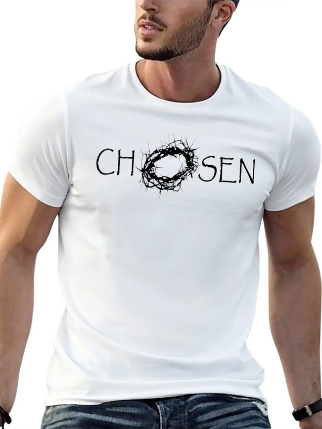 Chosen Lightweight Cotton T-Shirt – Daily Comfort Graphic Shirt