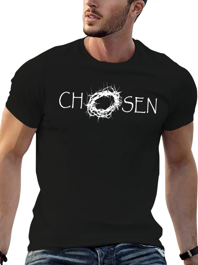 Chosen Lightweight Cotton T-Shirt – Daily Comfort Graphic Shirt
