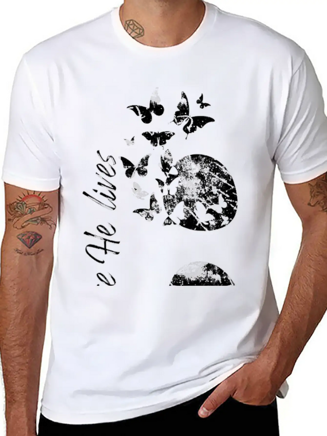 Christian Suicide Prevention Awareness Semicolon Lightweight Cotton T-Shirt – Daily Comfort Graphic Shirt