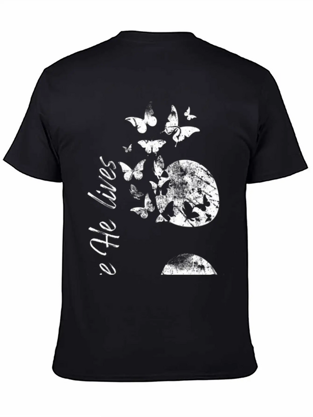 Christian Suicide Prevention Awareness Semicolon Lightweight Cotton T-Shirt – Daily Comfort Graphic Shirt