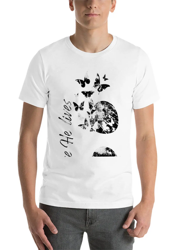Christian Suicide Prevention Awareness Semicolon Lightweight Cotton T-Shirt – Daily Comfort Graphic Shirt