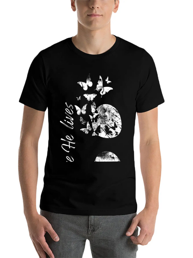 Christian Suicide Prevention Awareness Semicolon Lightweight Cotton T-Shirt – Daily Comfort Graphic Shirt
