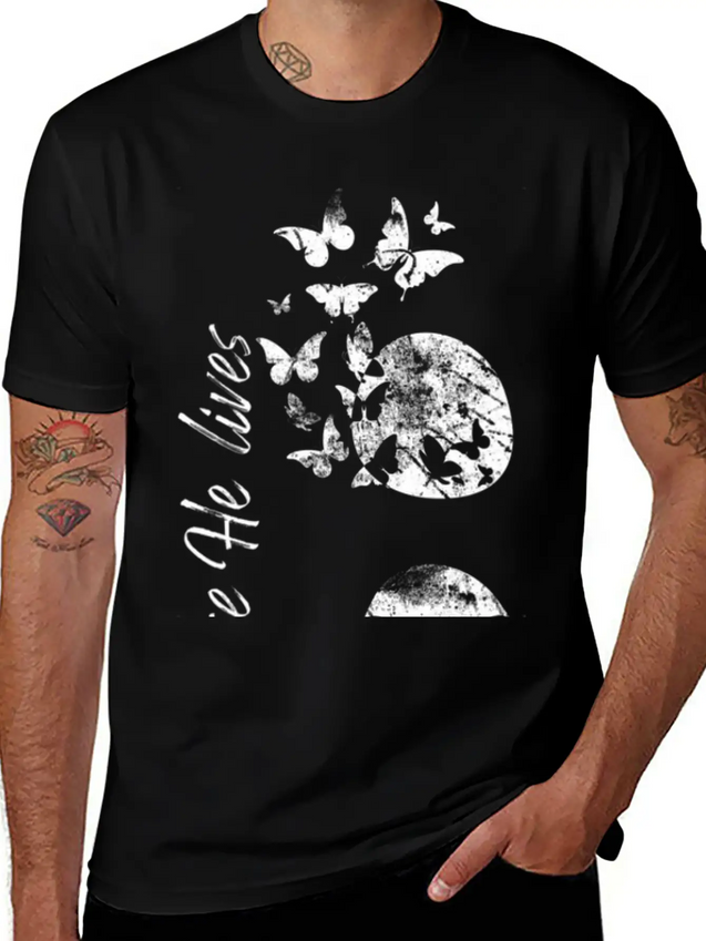 Christian Suicide Prevention Awareness Semicolon Lightweight Cotton T-Shirt – Daily Comfort Graphic Shirt