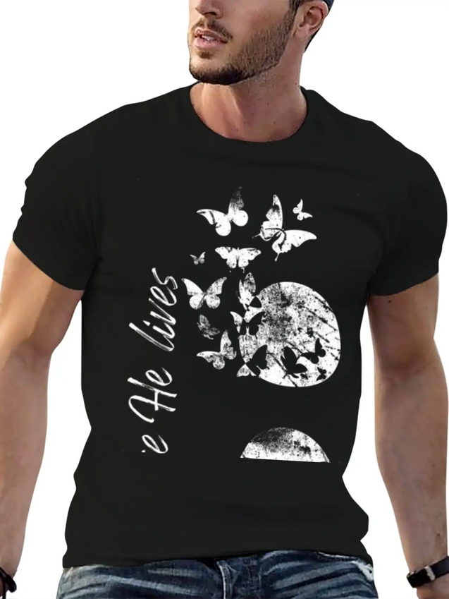 Christian Suicide Prevention Awareness Semicolon Lightweight Cotton T-Shirt – Daily Comfort Graphic Shirt