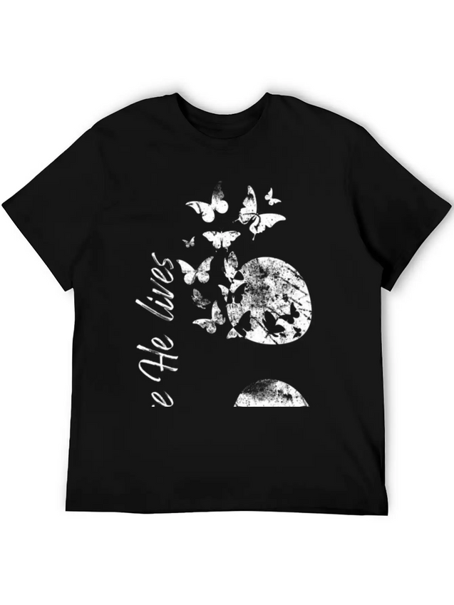 Christian Suicide Prevention Awareness Semicolon Lightweight Cotton T-Shirt – Daily Comfort Graphic Shirt